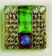 Josef Hoffmann: brooch, 1904