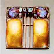 Josef Hoffmann: brooch, 1905