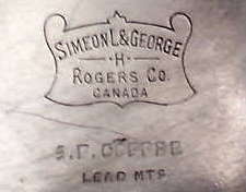 Simeon L. & George H Rogers Co, Canada