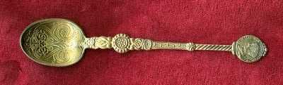 anointing spoon: Birks