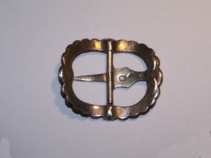 silver buckle: France 1819/1838