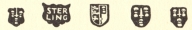 Chester town mark from 1680 to 1961