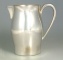 silver 
water
pitcher