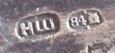 hallmark
Riga
silversmith NSh hallmark
Riga
silversmith NSh