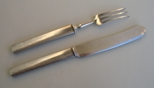 Japanese silver flatware
