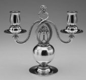 Two light candelabra
pattern Pomegranade
c.1918 Two light candelabra
pattern Pomegranade
c.1918