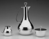 Three piece coffee set
Designer Sigvard Bernadotte
c.1930 Three piece coffee set
Designer Sigvard Bernadotte
c.1930