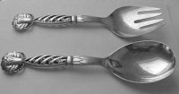 Spoon and fork
pattern '83' Spoon and fork
pattern '83'