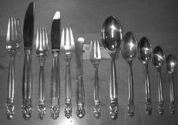 Flatware set
Acorn pattern Flatware set
Acorn pattern