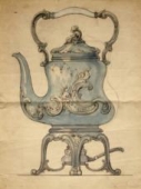 a kettle with a similar burner