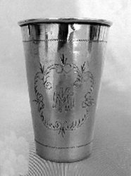kiddush beaker