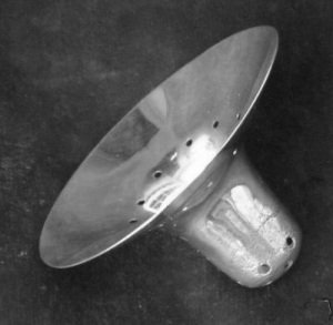 Georgian silver nipple shield