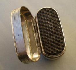 Dutch silver nutmeg grater