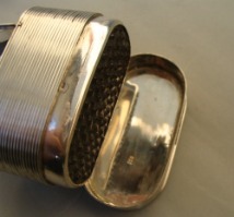 Dutch silver nutmeg grater