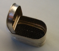 Dutch silver nutmeg grater