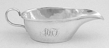 silver papboat