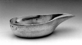 silver papboat