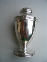 antique Georgian silver pepperette 1810