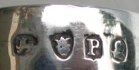 antique Georgian silver pepperette 1810: hallmarks