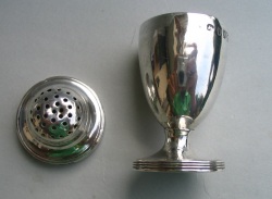 antique Georgian silver pepperette 1810