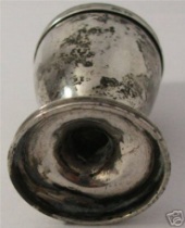 antique Georgian silver pepperette 1810