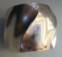 Danish antique silver napkin ring