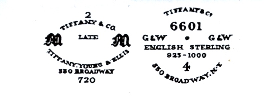 tiffany & co hallmarks