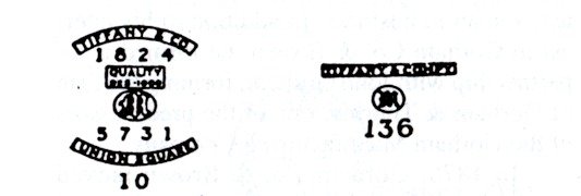 Tiffany marks used for International Expositions