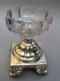silver salt cellar: Kingdom of Sardinia - Genoa - Italy