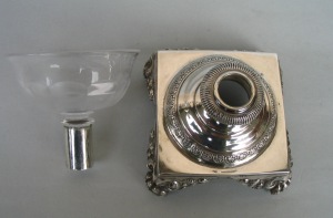 silver salt cellar: Kingdom of Sardinia - Genoa - Italy