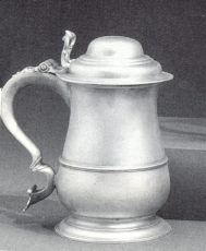 silver tankard, London 1761, Fuller White
