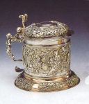 silver tankard, Halle (Germany), circa 1720