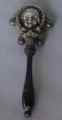 Italian antique silver baby rattle