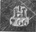 Genoa silver hallmark: 'torretta' 1766