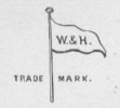 Walker & Hall: trade mark on receipt dated 1883