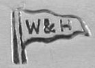Walker & Hall: hallmark Sheffield 1895