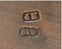 poincons du porte-monnaie d'argent Russe