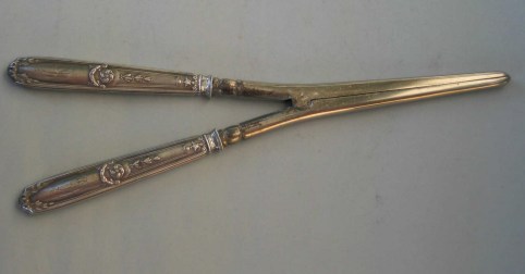 silver handled glove stretcher 