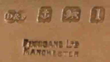 English silver cigarette case hallmarks