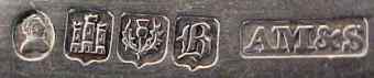 AM&S mark, Alexander Mitchell & Son, Edinburgh 1833 AM&S mark, Alexander Mitchell & Son, Edinburgh 1833