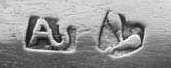 A S mark, August Cristoffel Schlosser, Cape Colony silversmith, c. 1811-1840 A S mark, August Cristoffel Schlosser, Cape Colony silversmith, c. 1811-1840