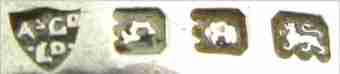 AsGd over .Ld. into a shield mark, The Artificer's Guild Ltd, London 1931