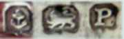A.L.D into an indented rectangle mark, A L Davenport Ltd (possibly), Birmingham 1914 A.L.D into an indented rectangle mark, A L Davenport Ltd (possibly), Birmingham 1914
