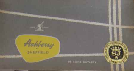Ashberry cutlery box with Spear & Jackson logo