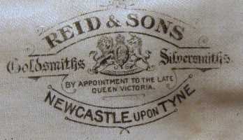 Reid & Sons - Newcastle-upon-Tyne: trade card
