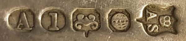 a generic mark probably standing for ALBATA SILVER