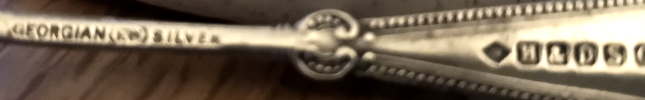 GEORGIAN SILVER  unidentified