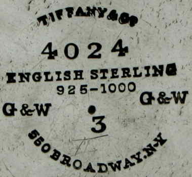 Tiffany & Co: 550 Broadway, NY mark