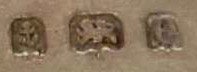 A.L.D into a chamfered rectangle mark, A L Dennison: Aaron Lufkin Dennison, Birmingham 1904 A.L.D into a chamfered rectangle mark, A L Dennison: Aaron Lufkin Dennison, Birmingham 1904