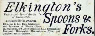 Elkington & Co Co, 1899 advertisement